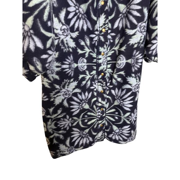 Free People This Love Cardi in blue sky oversized coat parka jacket - Picture 6 of 9